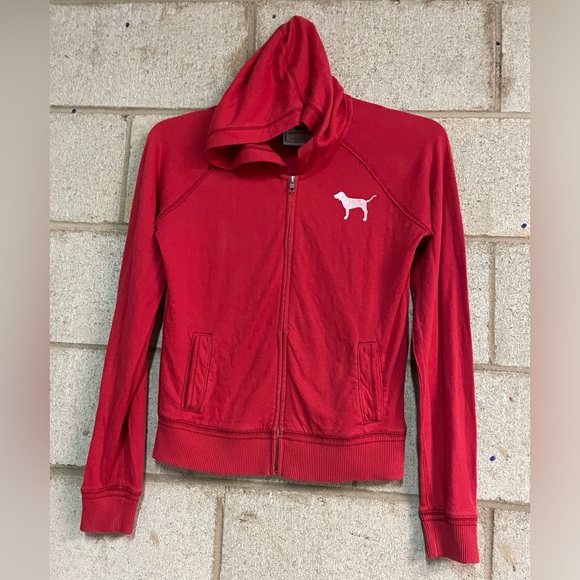 🎉4 for $15🎉PINK hoodie vintage - Picture 2 of 4